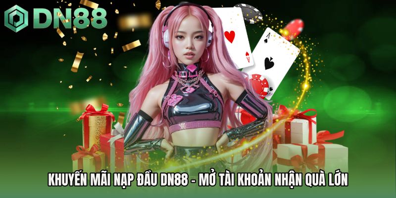 Khuyến Mãi Nạp Đầu DN88 - Mở Tài Khoản Nhận Quà Lớn