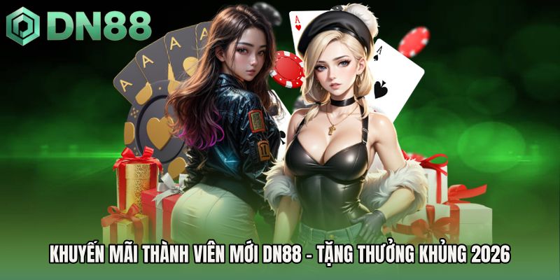 Khuyến Mãi Thành Viên Mới DN88 - Tặng Thưởng Khủng 2026