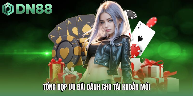 Tổng hợp ưu đãi dành cho tài khoản mới